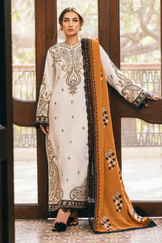 MUSHQ | Unstitched Dhanak 3pcs | SI-F-54