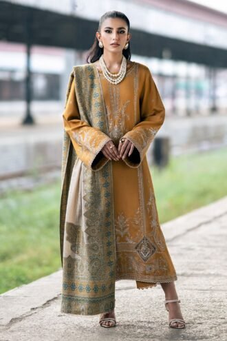 DHANAK | Unstitch EMB 3Pcs